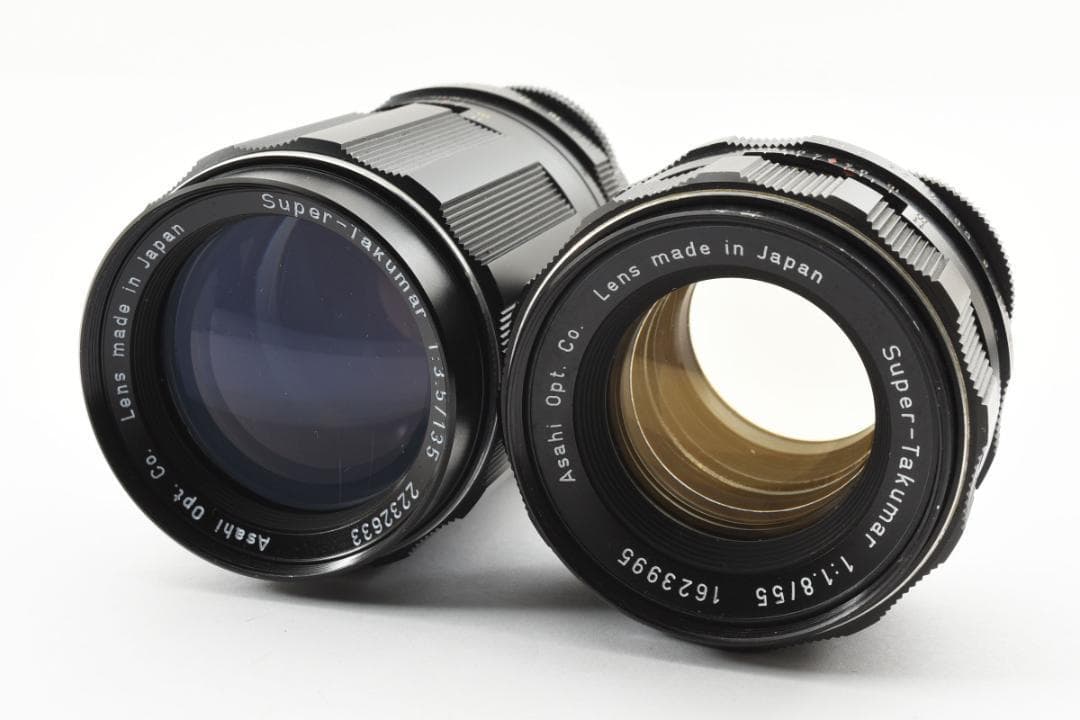 【単焦点2点セット】Super Takumar 55mm 135mm SO239