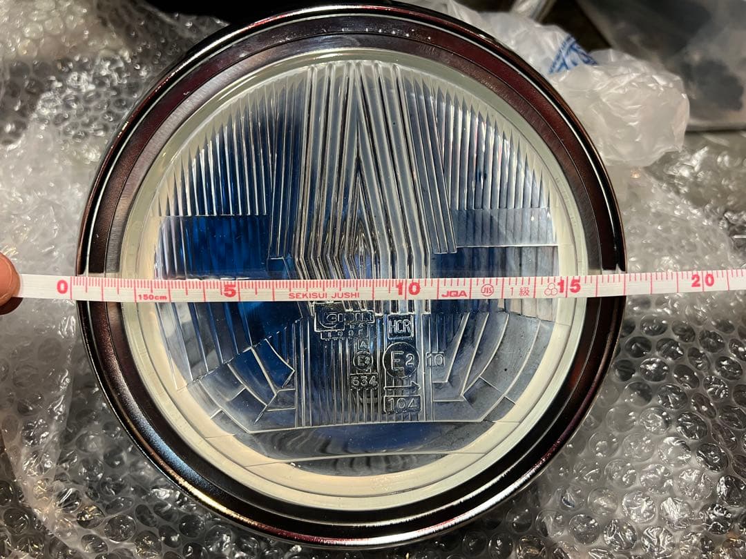 シビエ凹みヘッドライト CIBIE ヨンフォア サンゴーフォア 旧車バイク