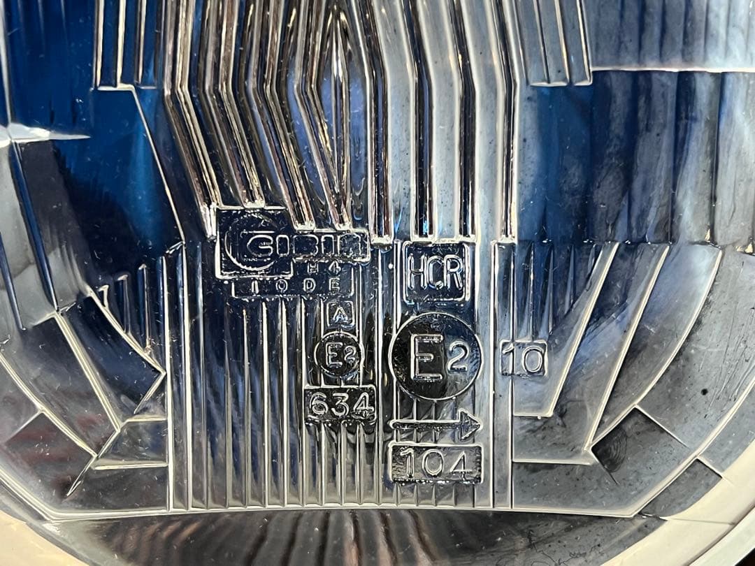 シビエ凹みヘッドライト CIBIE ヨンフォア サンゴーフォア 旧車バイク