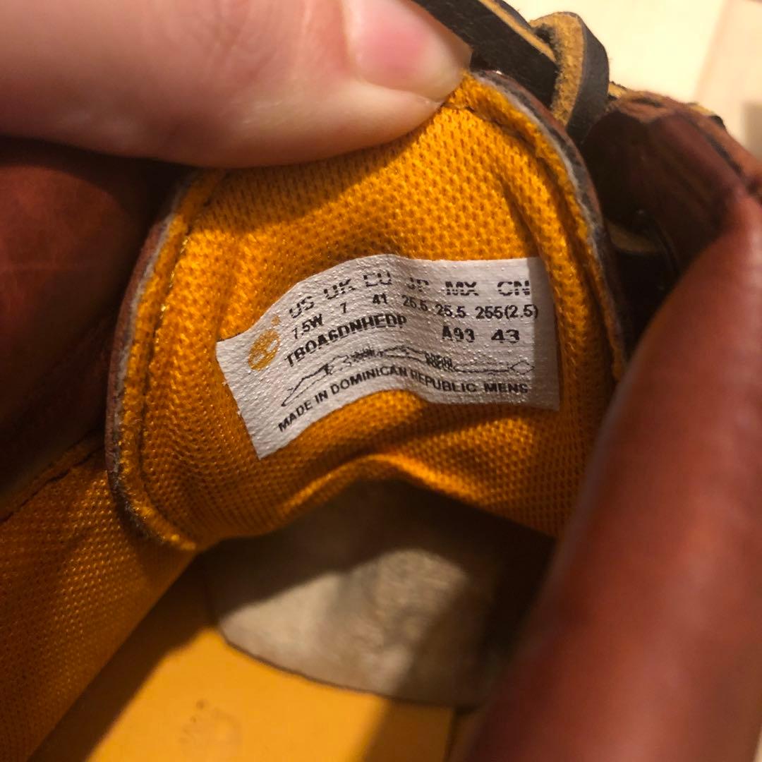 Timberland BEAMS　コラボ　 7eye classic lug