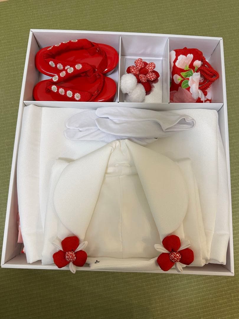 七五三 ３歳　女の子　着物セット きょうと花ひめ