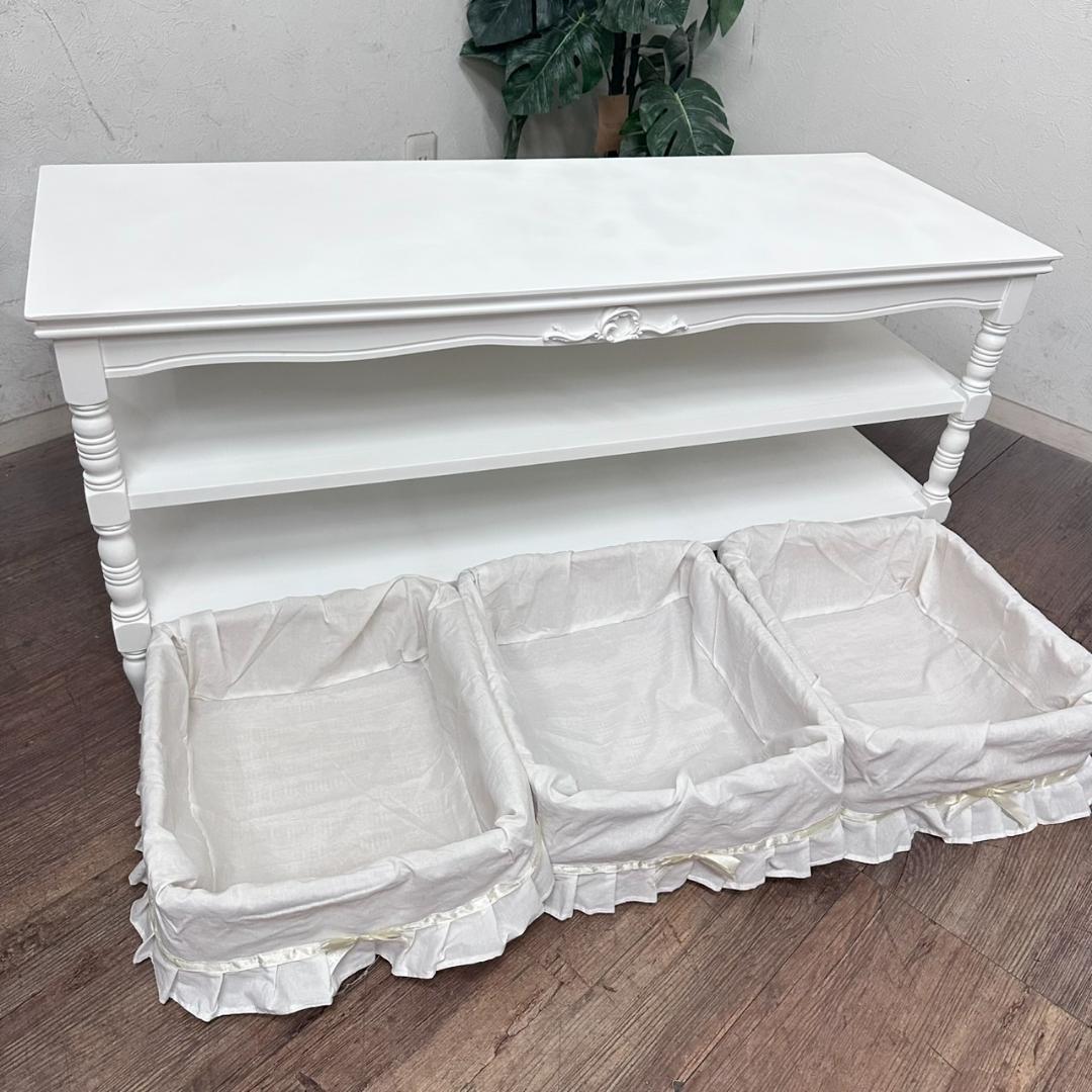 ハンプトンIIシリーズ　リビングボード テレビ　ラック　ボード　完成品