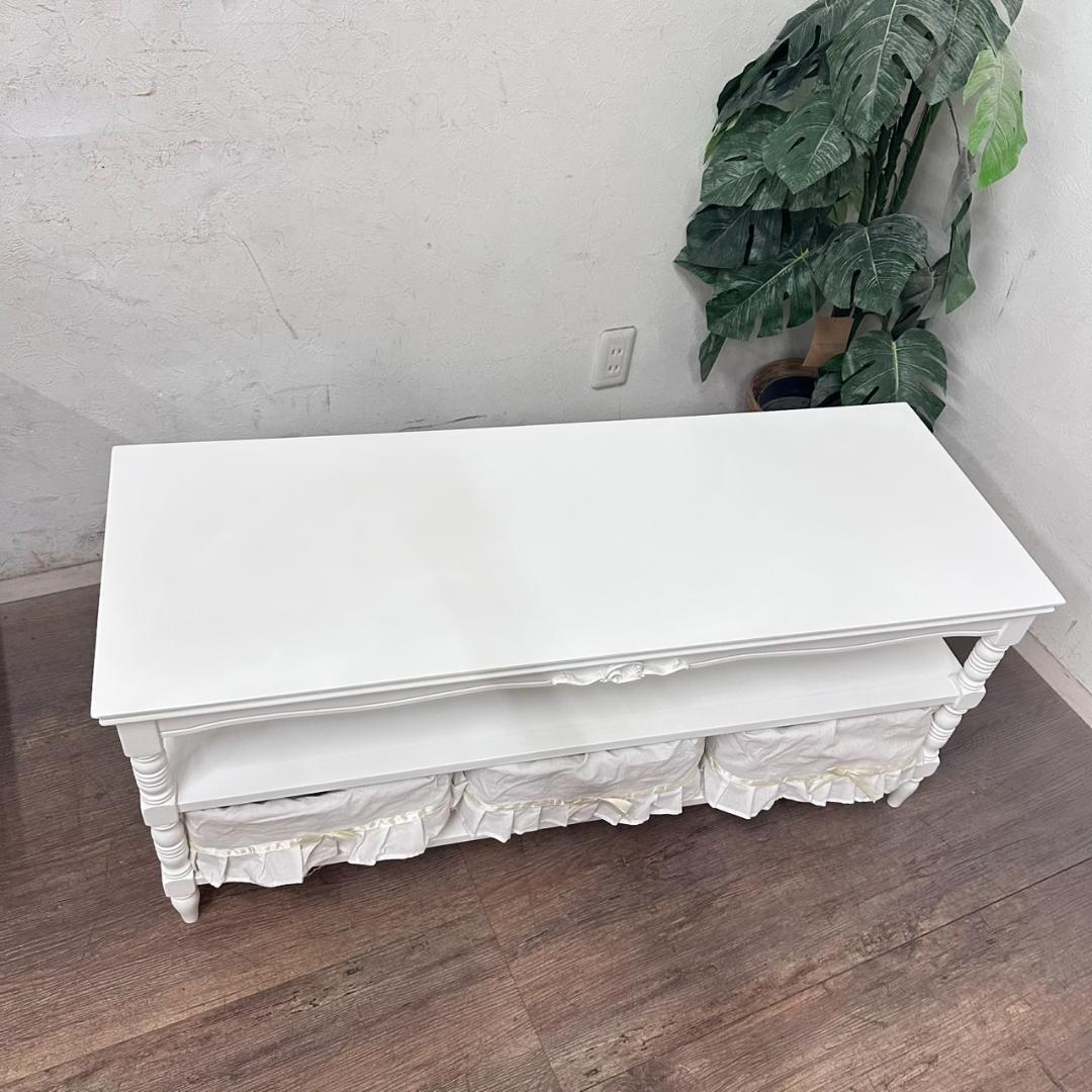 ハンプトンIIシリーズ　リビングボード テレビ　ラック　ボード　完成品