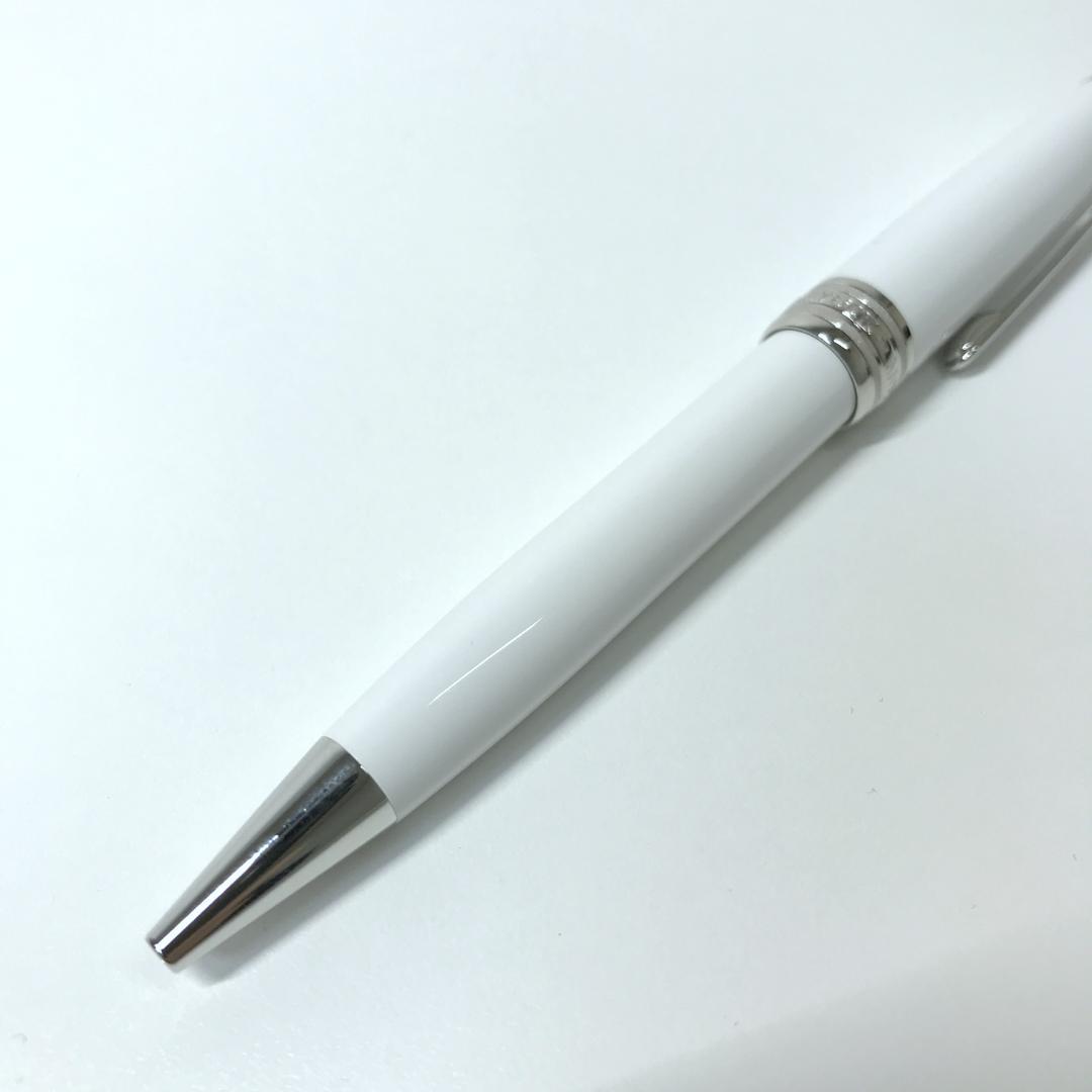 【ほぼ未使用】MONTBLANC マイスターシュテュック ホワイトソリテール
