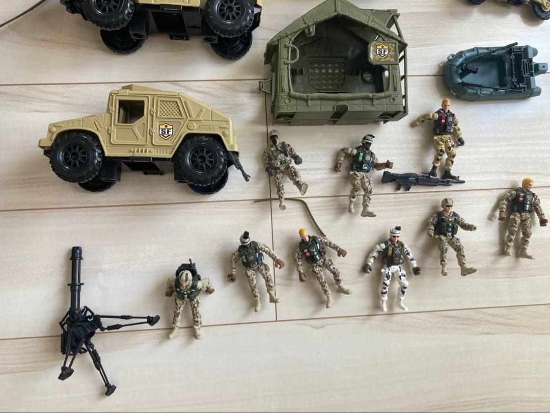 廃盤レア　トイザらス限定　ソルジャーフォース色々セット　消毒掃除済み