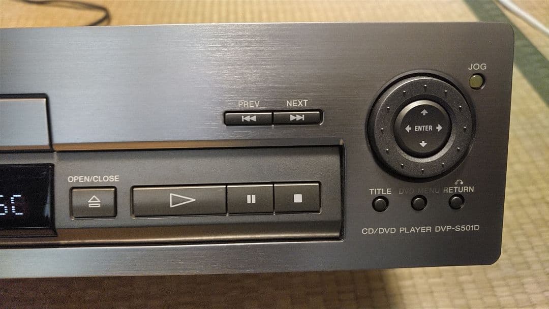 SONY DVDプレイヤー DVP-S501D