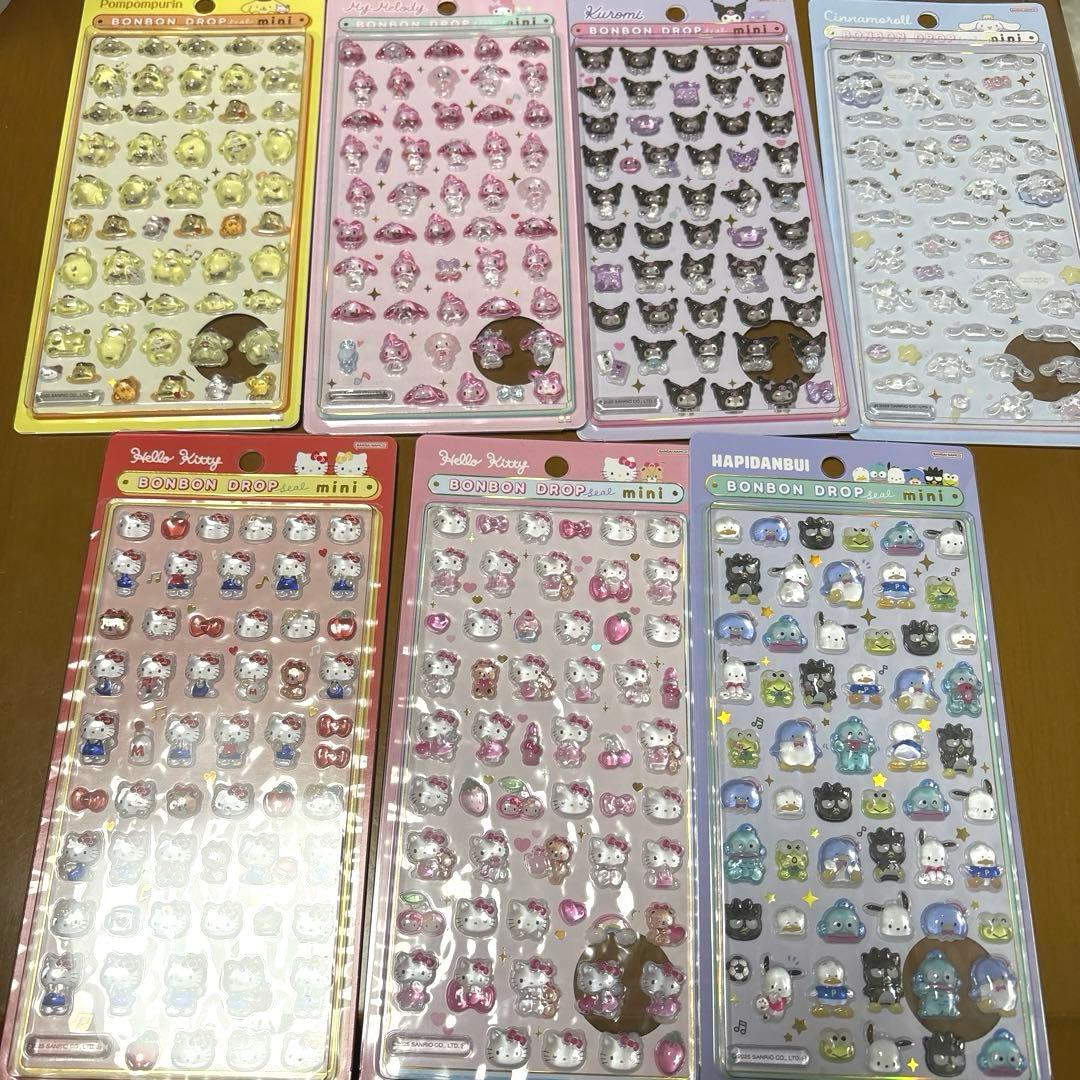 y*a様 国内正規品　ボンボンドロップ mini サンリオ 7種類セット
