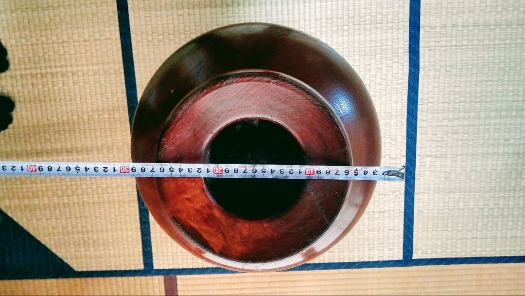 「大切に保管していました。」本けやき欅 1本物彫り／ 自伐自作part６／壺