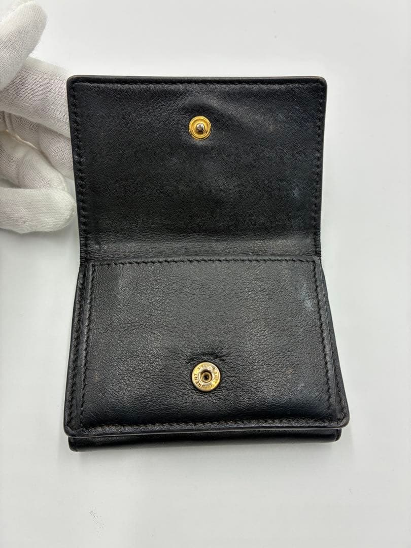 SAINT LAURENT イブサンローラン YSL ロゴ 三つ折り財布