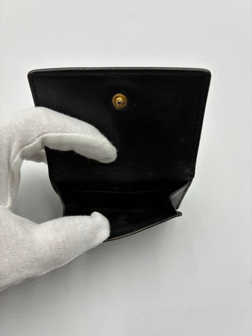 SAINT LAURENT イブサンローラン YSL ロゴ 三つ折り財布