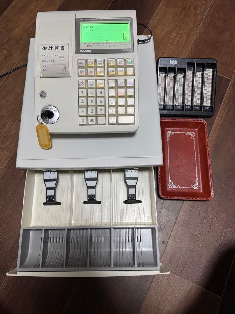 CASIO「TE-340」電子レジスター