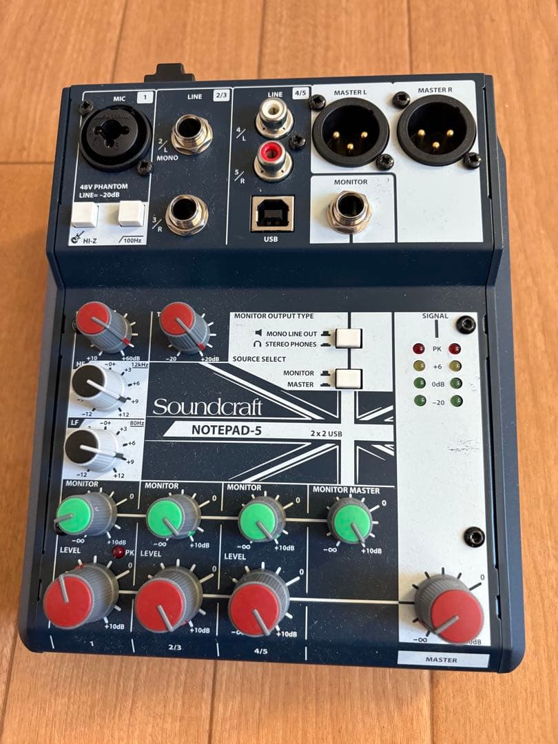 Soundcraft Notepad-5 コンパクトミキサー