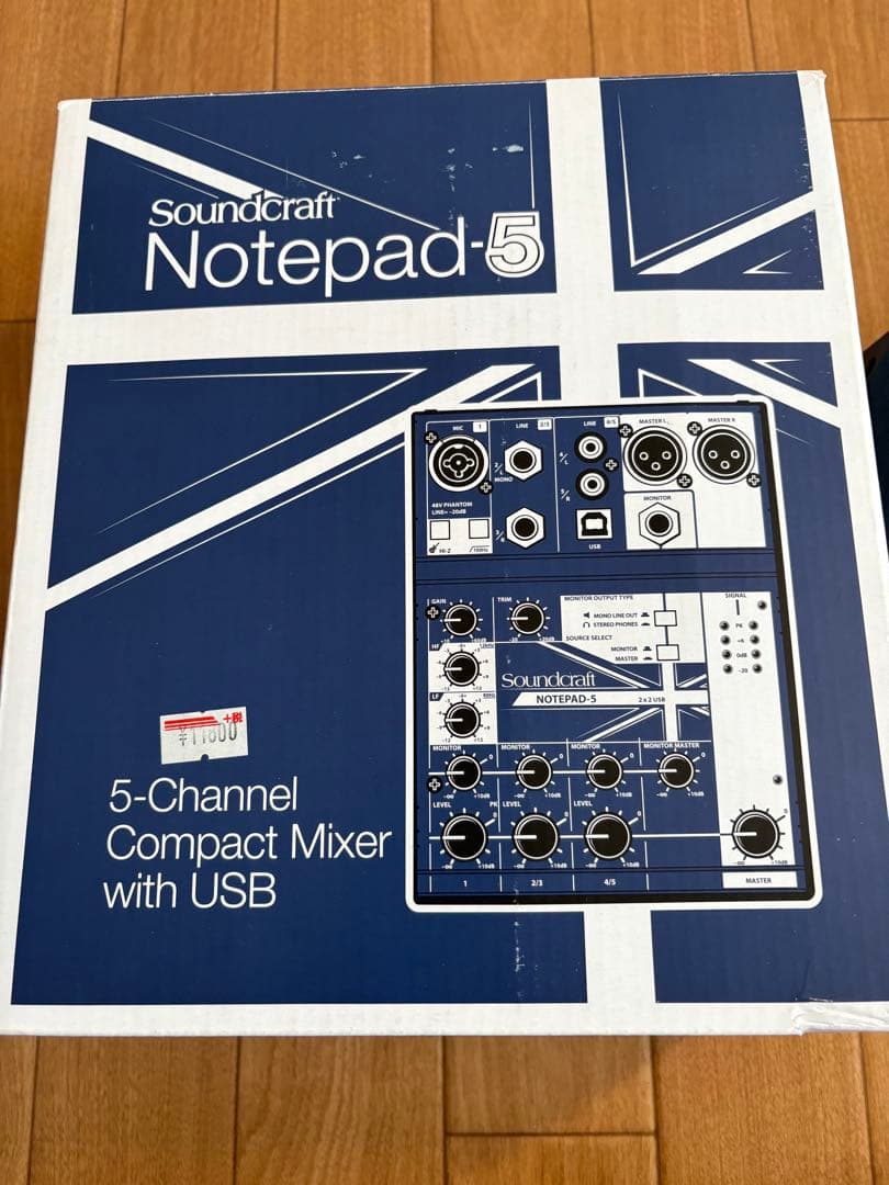 Soundcraft Notepad-5 コンパクトミキサー