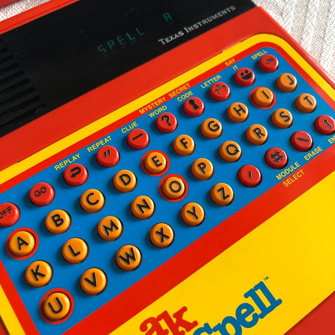 Speak & Spell スピークアンドスペル 1978 初期版