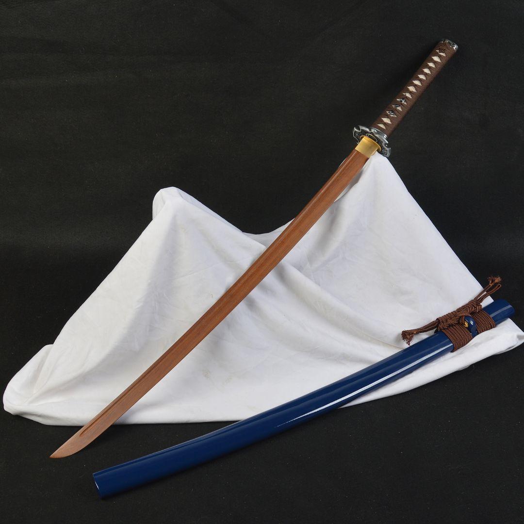 日本刀　模造刀　木製刀　06　硬木製　居合練習　コスプレ用　刀剣拵