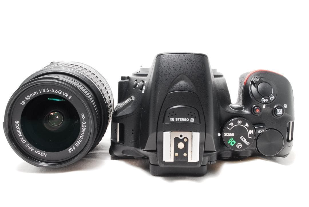 大人気★Wi-Fi　Nikon D5500　自撮り レンズキット　ガイドブック付