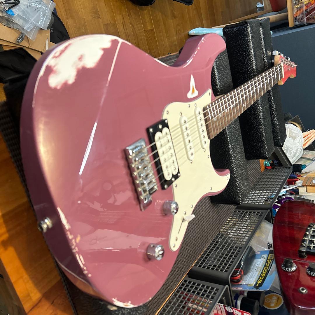 【極薄ラッカー&レリック&SUSフレット】 YAMAHA パシフィカエレキギター