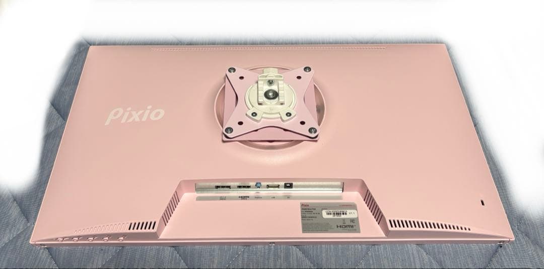 アーム(Pixio)+Pixio ゲーミングモニターパステルピンク 200Hz
