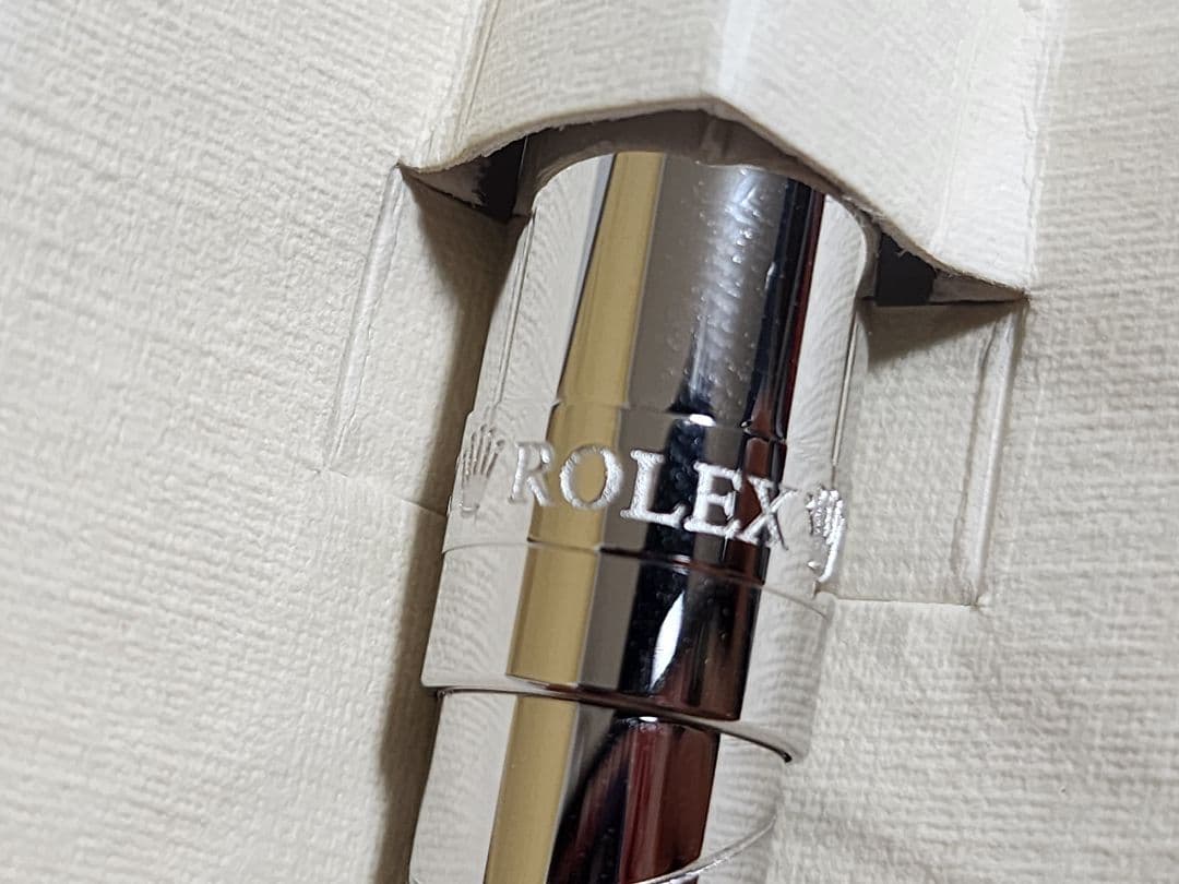 新品未使用 ROLEX ボールペン シルバー