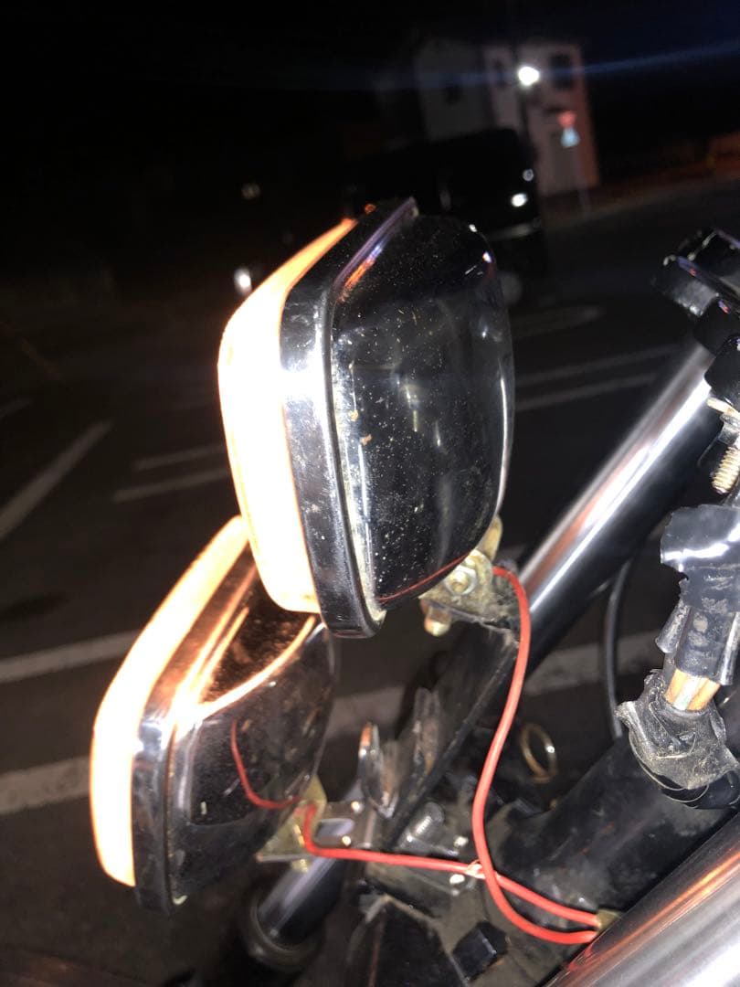 スクエア2連ヘッドライト ヴィンテージ