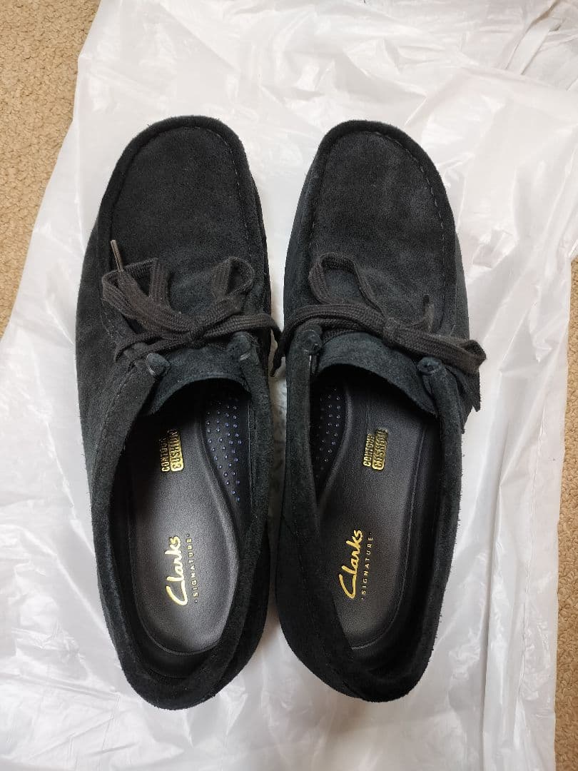 クラークス ワラビー EVO WP ブラック 27.0cm