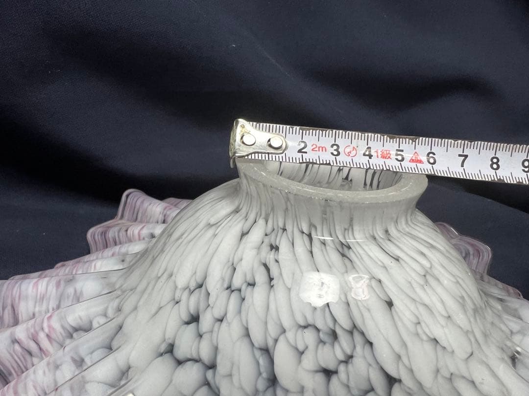 乳白 薄ピンク 吹雪 電傘 電笠 シェードランプ 氷コップ アンティーク