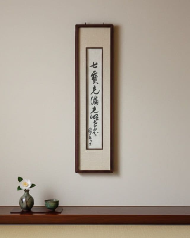 谷口雅春先生 著 書作品 額装 生長の家 掛軸 三行書