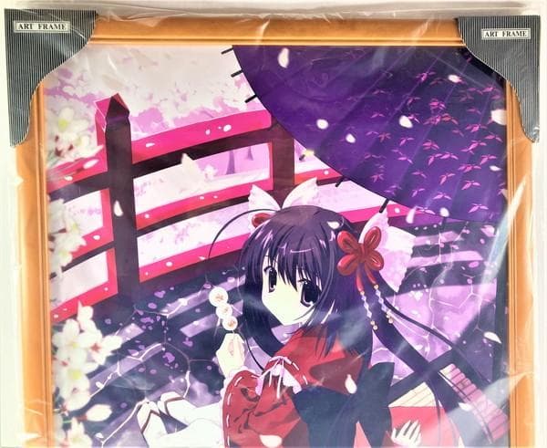 あいすとちょこ 七尾奈留 第1回 絵師100人展 複製原画 「花見」