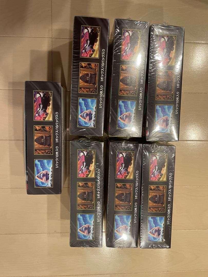 MEGAドリームexシュリンク付き 6Box+シュリンク無し1Box 計7Box