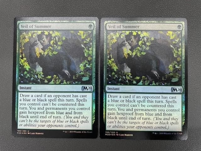 夏の帳　英語　Foil