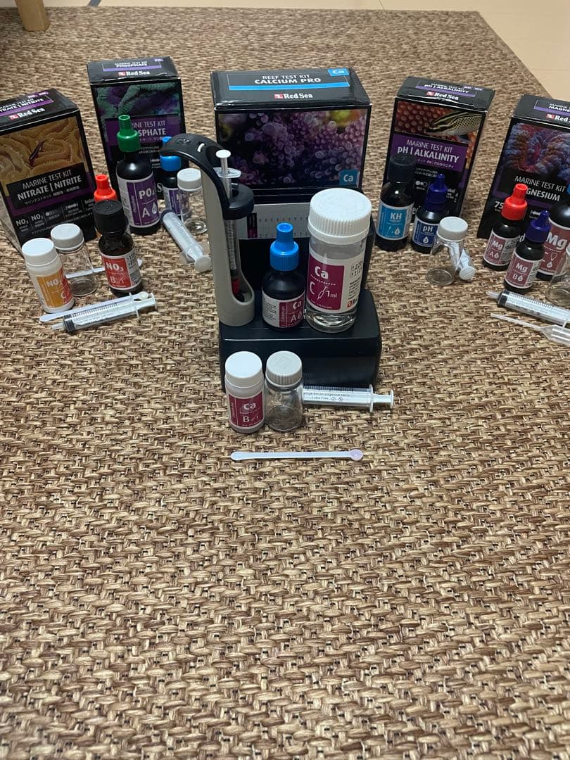 水質管理 REDSEA REEF TEST KIT & MARINE TEST KIT