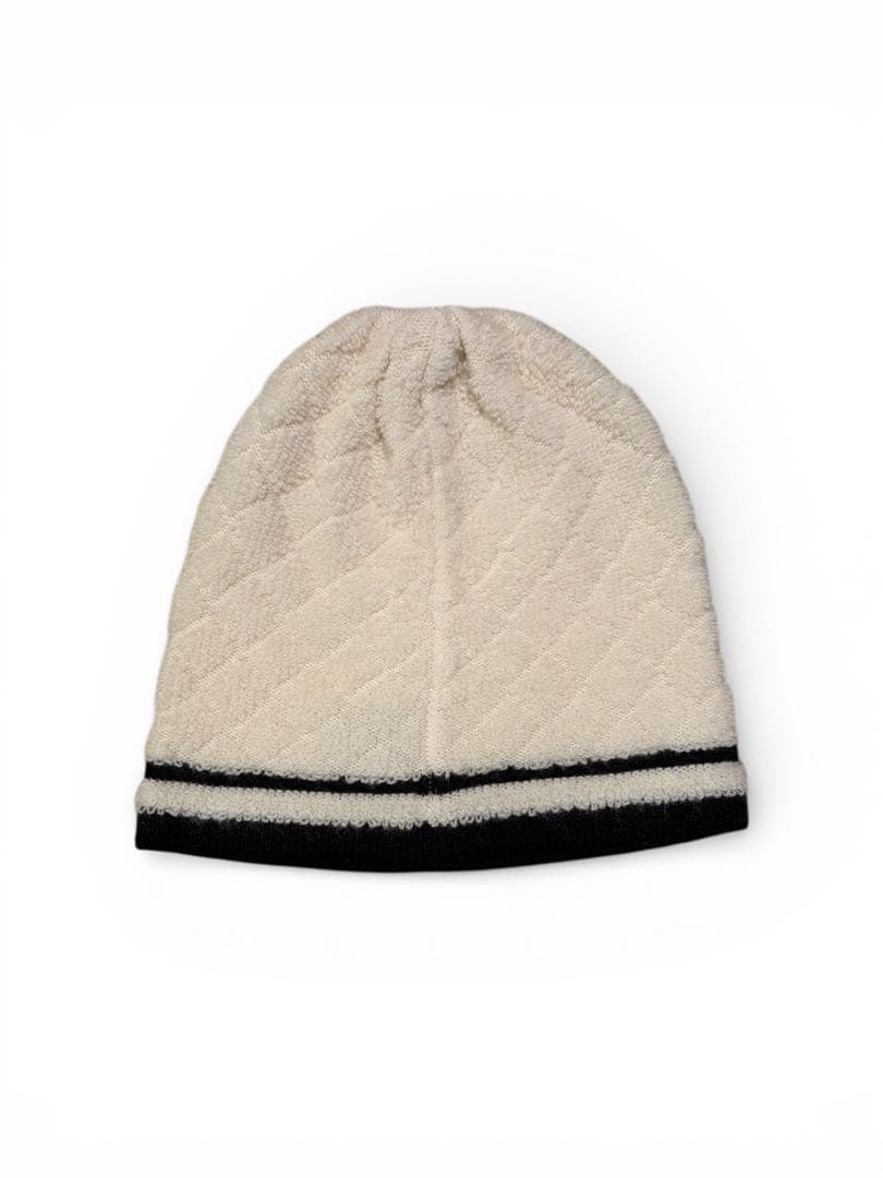 CHANEL キルティング ニット帽 国内正規品 銀座店購入