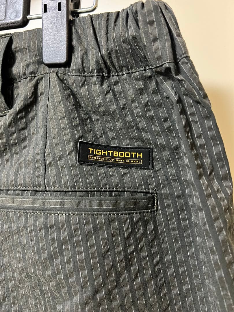 tightbooth ストライプ バギー スラックス タイトブース