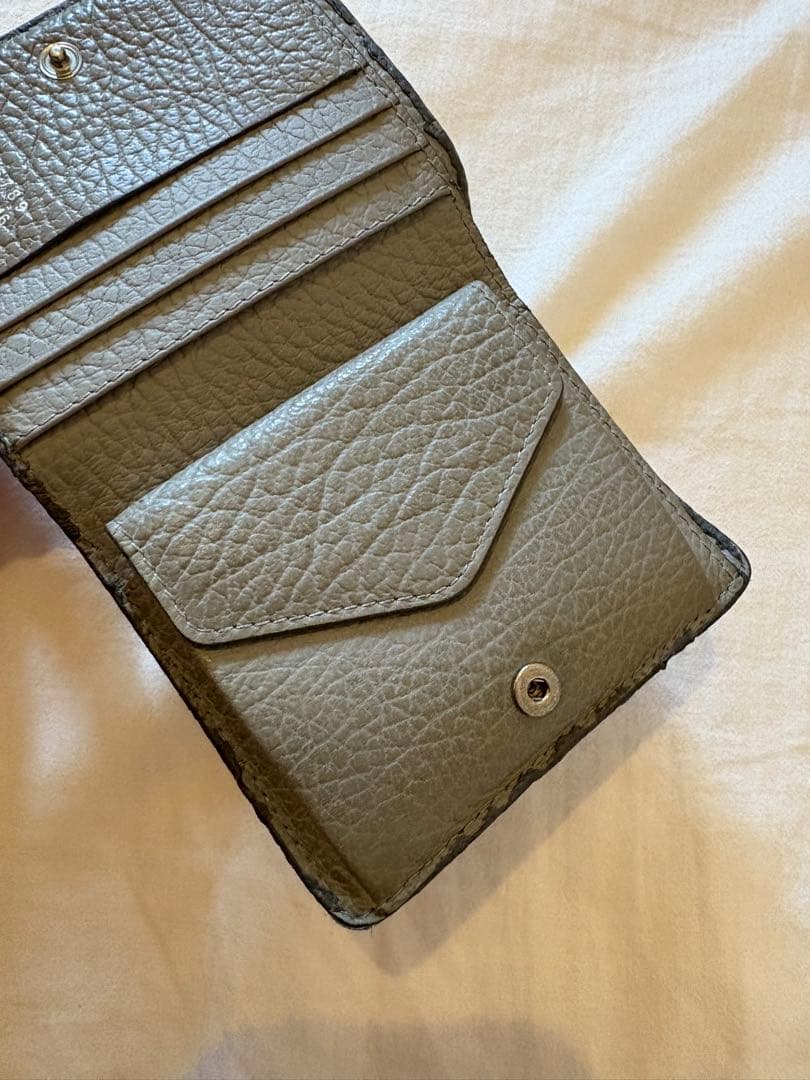 Maison Margiela】 三つ折り財布 グレー 箱無し