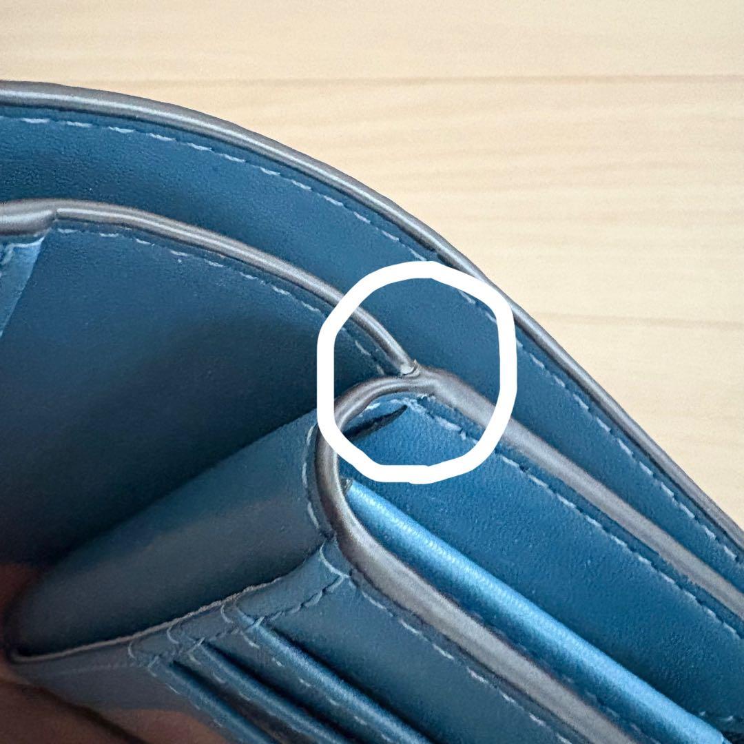 MICHAEL KORS マイケルコース 二つ折り財布　ブルー