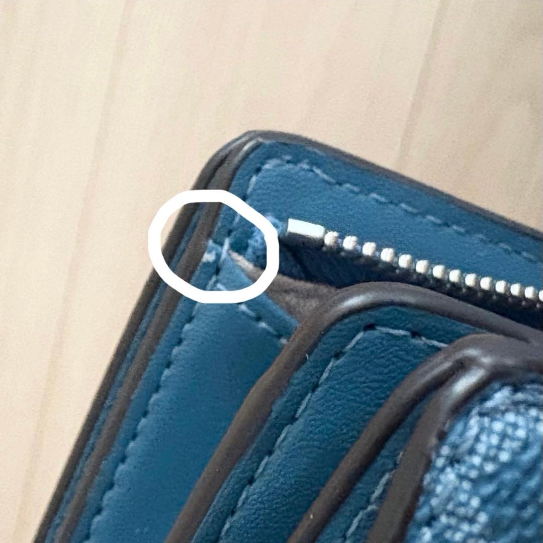 MICHAEL KORS マイケルコース 二つ折り財布　ブルー