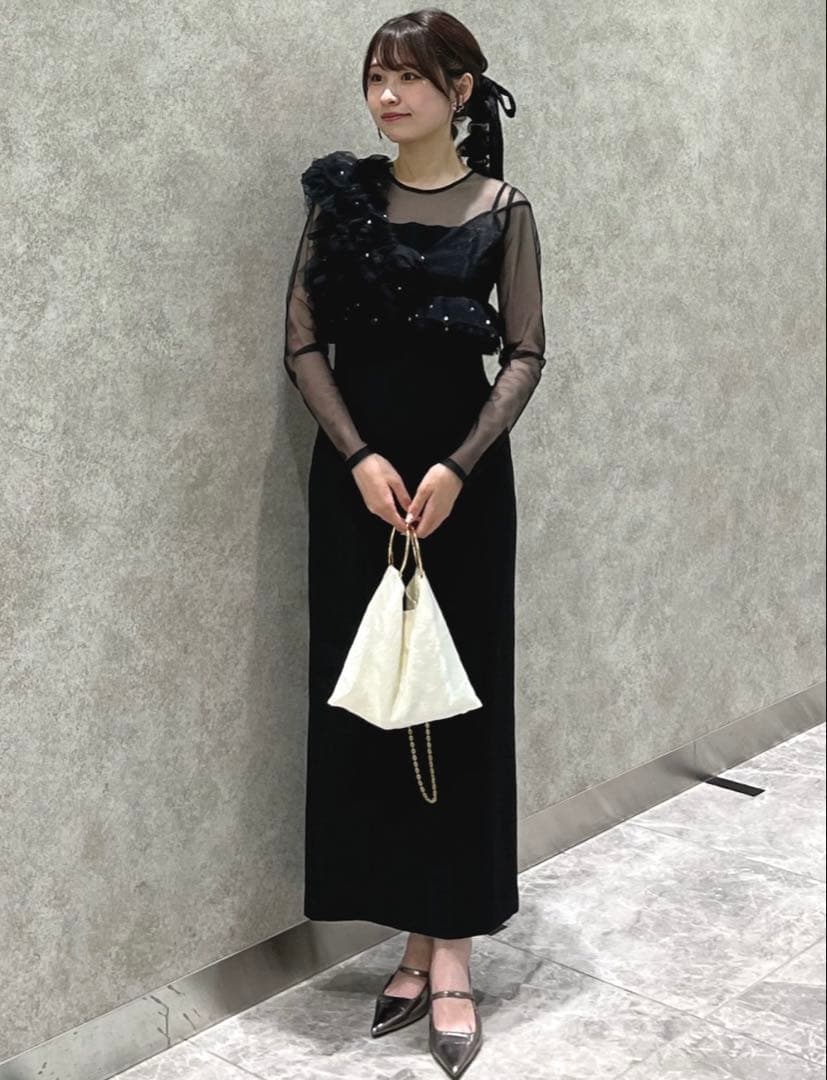 パールビスチェドレス　ANDRESD 2025 アンドレスド