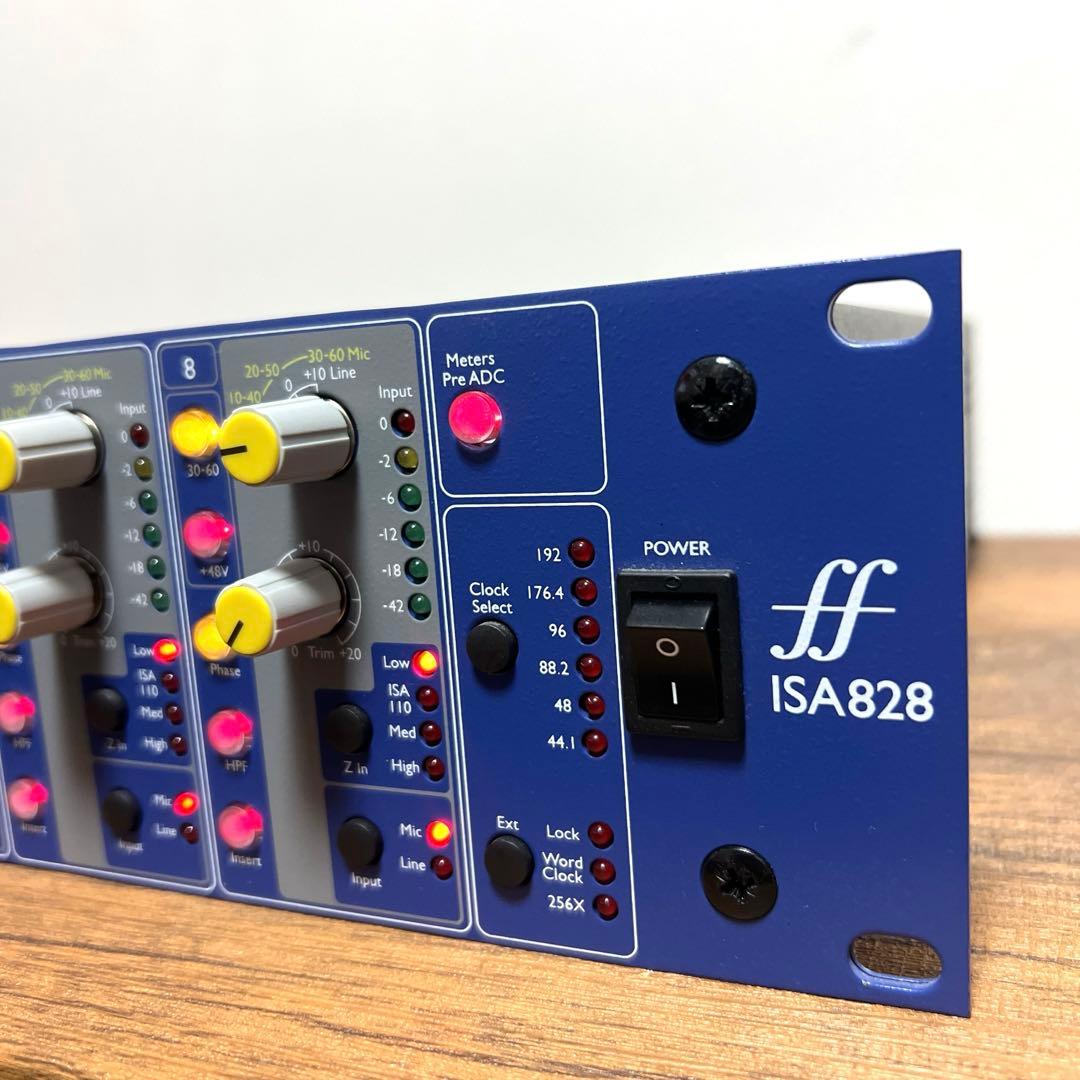 【希少！】focusrite ISA828 マイク プリアンプ フォーカスライト