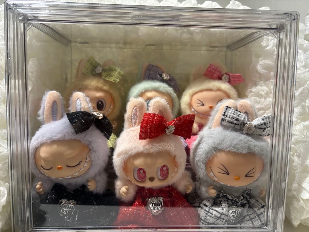 正規品 ラブブ ハブアシート 6体セット お洋服＆コレクションケース付き