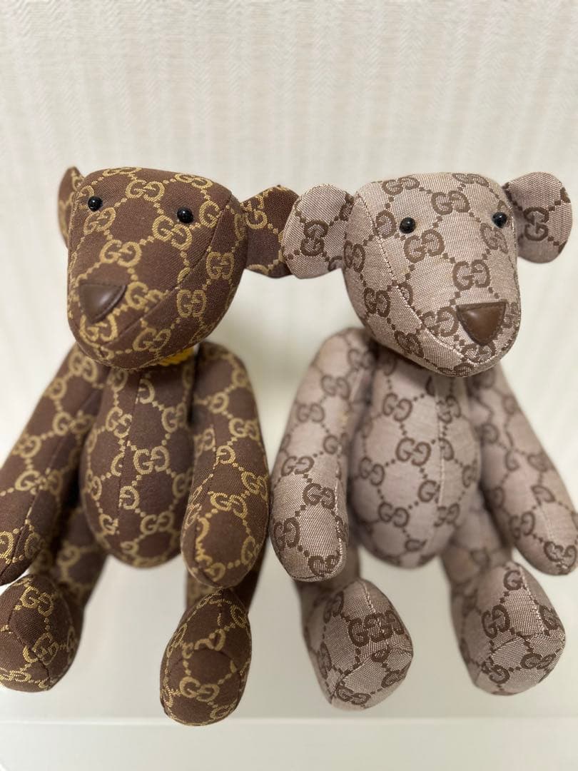 GUCCI グッチ テディベア ぬいぐるみ 人形 くま