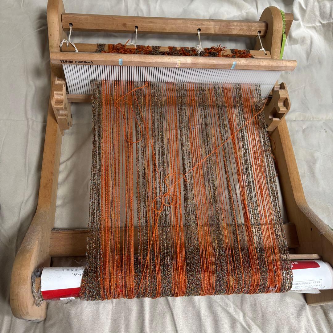 アシュフォード　卓上織り機　綜絖3枚