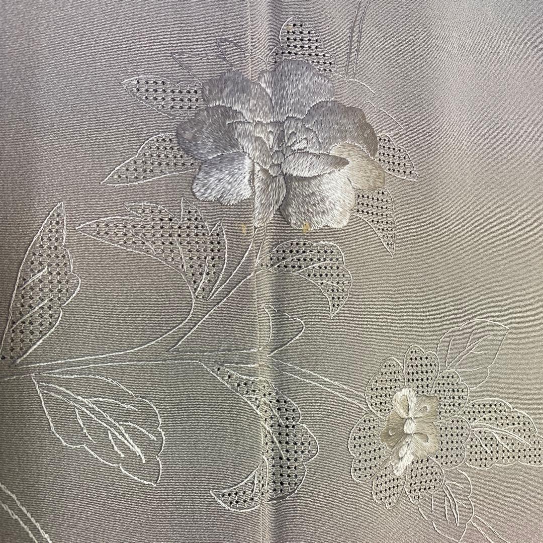 付け下げ　着物　トールサイズ　刺繍