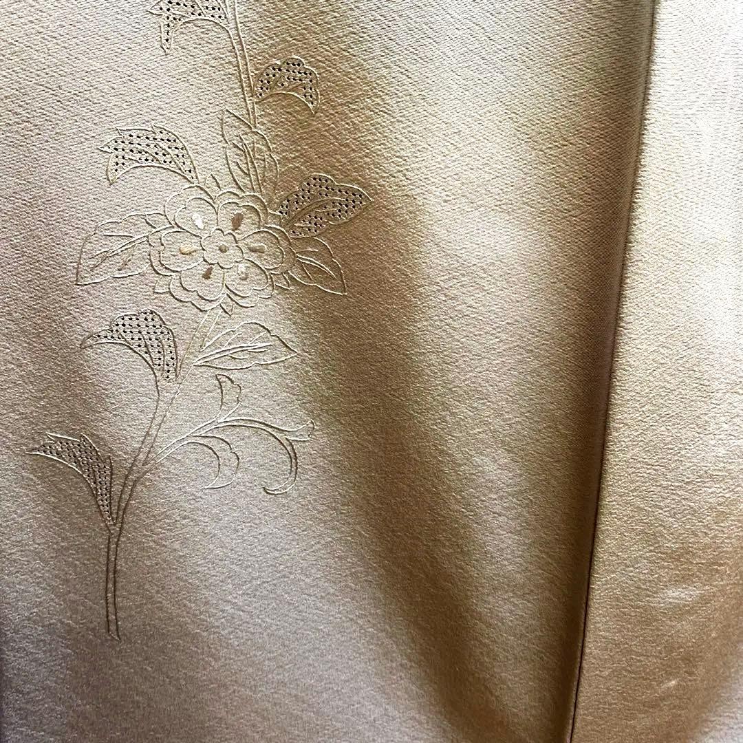 付け下げ　着物　トールサイズ　刺繍