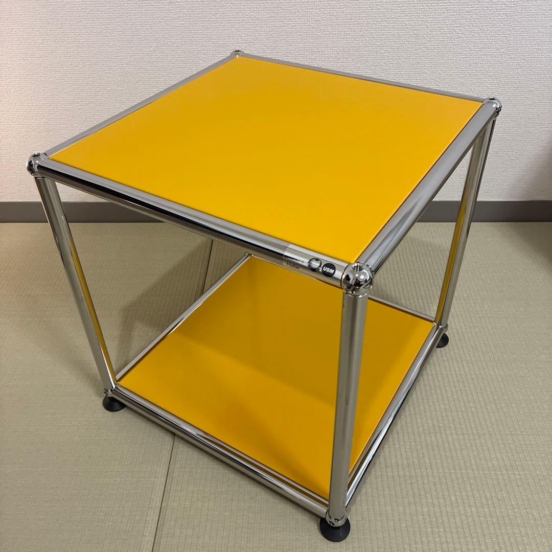 USMハラー ローテーブル ゴールデンイエロー