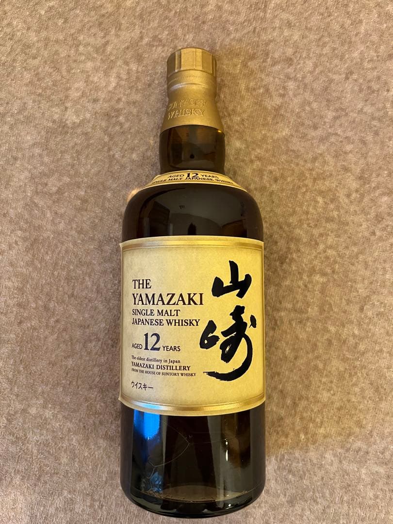 【スヒョン】山崎 12年 シングルモルトウイスキー 700ml 箱入り