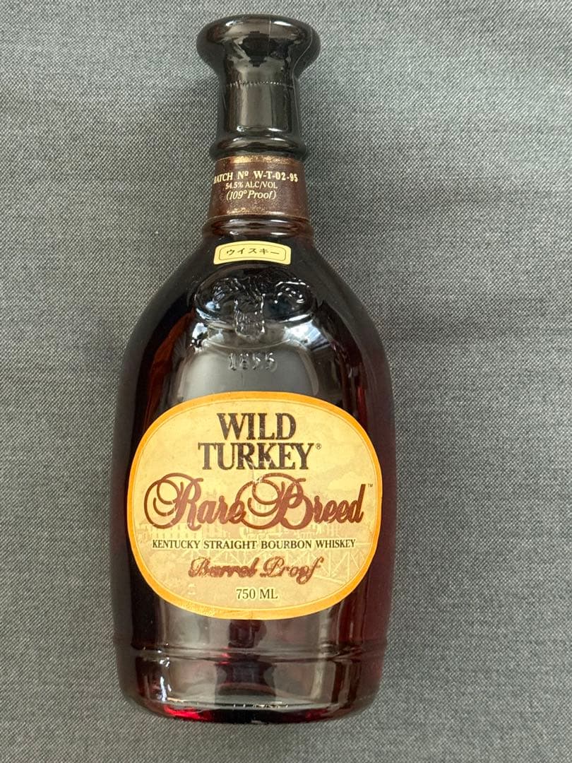 WILDTURKEY ワイルドターキーレアブリード旧ラベル入手困難バーボン未開封
