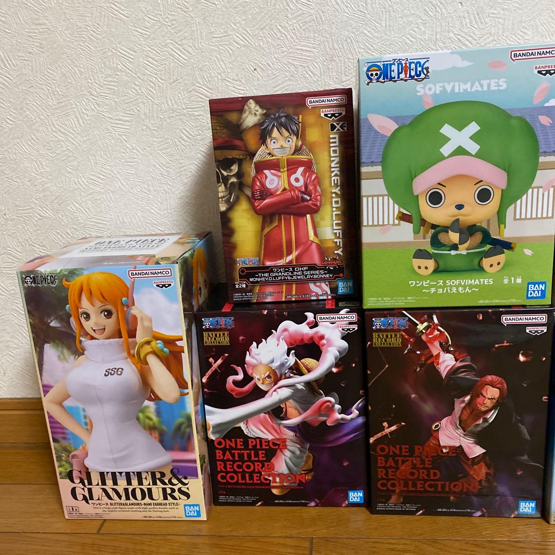 ワンピース　プライズフィギュア　8個