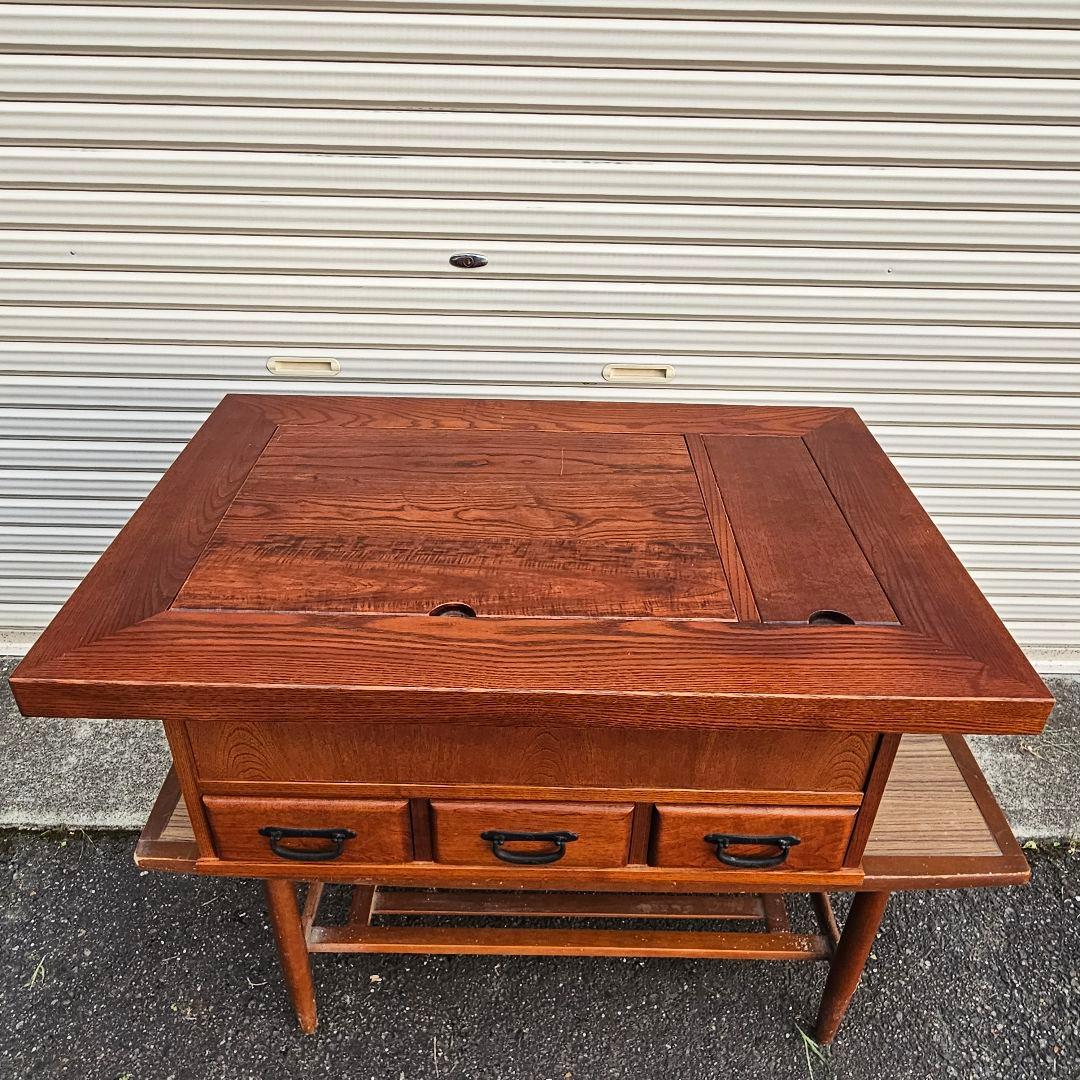 囲炉裏テーブル 長火鉢 ローテーブル 和モダン