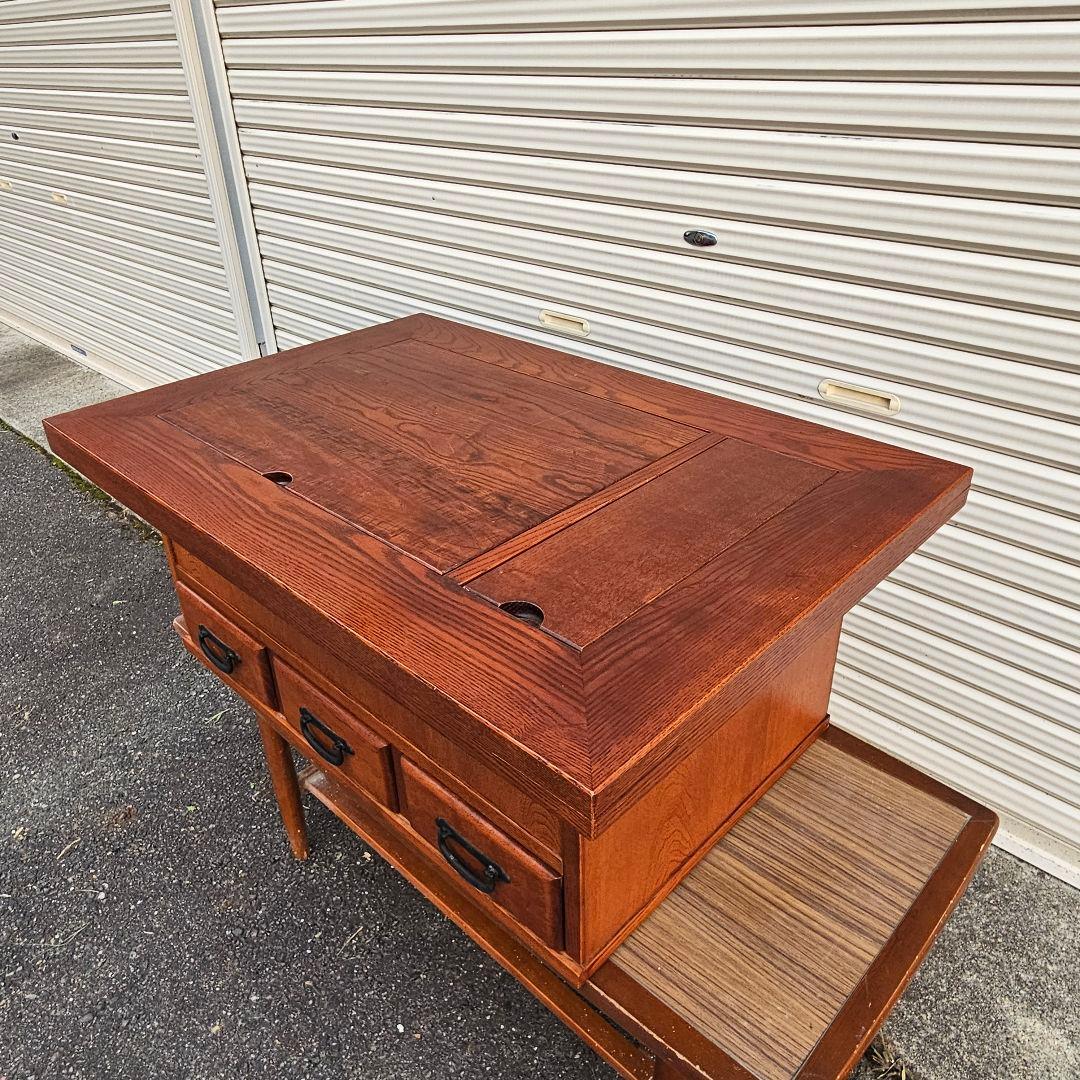 囲炉裏テーブル 長火鉢 ローテーブル 和モダン