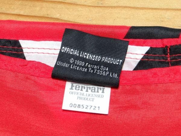 美品 90年代 ビンテージ フェラーリ ガレージフラッグ バナー 旧車 当時物